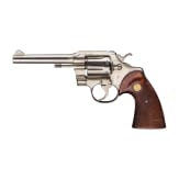 Colt Official Police, vernickelt, Polizei
