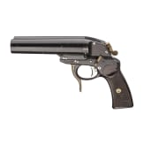 Doppell&auml;ufige Fliegerleuchtpistole Mod. L, Ecko