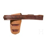 Revolverholster und Patronengurt, USA, um 1920
