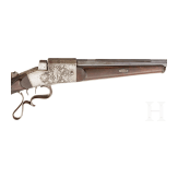 A luxurious system Aidt "Feuerstutzen" (sports carbine) by Klett in Suhl, end of 19th century