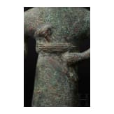 Elamitische Bronzestatuette eines Würdenträgers, Vorderasien, 3. Jtsd. v. Chr.