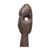 A Papua New Guinean (Sepik) hook for a food basket