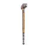 A Nuremberg ceremonial war hammer, dated 1581
