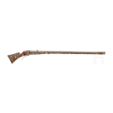 An important mother-of-pearl-inlaid matchlock-musket, Dresden, circa 1580/90