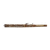 An important mother-of-pearl-inlaid matchlock-musket, Dresden, circa 1580/90