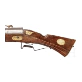 A bone-inlaid German matchlock musket, dated 1610