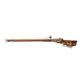 A South German wheellock rifle from the armoury of the princes of Salm-Reifferscheidt, dated 1649