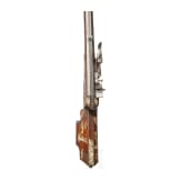 A South German wheellock rifle from the armoury of the princes of Salm-Reifferscheidt, dated 1649