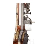 A Silesian wheel-lock teschinke with brass adorned lock, circa 1650