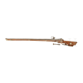 A South German bone-inlaid wheel-lock rifle, dated 1656