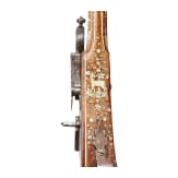 A profusely inlaid Silesian wheel-lock hunting rifle, circa 1700