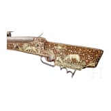 A profusely inlaid Silesian wheel-lock hunting rifle, circa 1700