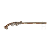 A long, bone-inlaid South German wheellock pistol, circa 1630