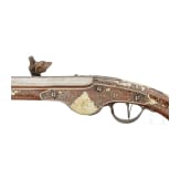 A long, bone-inlaid South German wheellock pistol, circa 1630