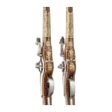 A pair of long bone-inlaid wheellock pistols, Teschen, circa 1630