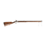 A flintlock rifle by Valentin Rewer, Dresden, ca. 1710