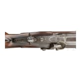 A heavy Swiss percussion target rifle, ca. 1850