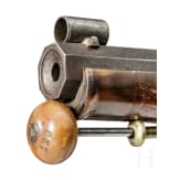 A heavy Swiss percussion target rifle, ca. 1850