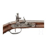 A long North-German or Dutch silver-inlaid flintlock pistol, circa 1660