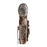 A long North-German or Dutch silver-inlaid flintlock pistol, circa 1660