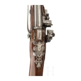 A long North-German or Dutch silver-inlaid flintlock pistol, circa 1660