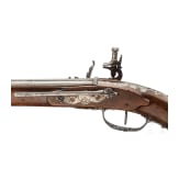 A long North-German or Dutch silver-inlaid flintlock pistol, circa 1660