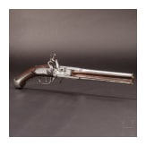 A rare German four-shot flintlock wender pistol for superimposed charges, circa 1660/70
