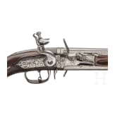 A rare German four-shot flintlock wender pistol for superimposed charges, circa 1660/70