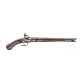 A long flintlock pistol, Andrea Medicina, Brescia, circa 1670