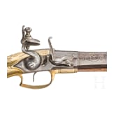 Ernst Ludwig Landgrave of Hesse-Darmstadt (1667 - 1739) - an all-metal flintlock pistol, Wittemann, Gie&szlig;en, circa 1720