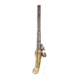 Ernst Ludwig Landgrave of Hesse-Darmstadt (1667 - 1739) - an all-metal flintlock pistol, Wittemann, Gie&szlig;en, circa 1720