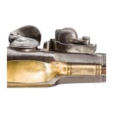 Ernst Ludwig Landgrave of Hesse-Darmstadt (1667 - 1739) - an all-metal flintlock pistol, Wittemann, Gie&szlig;en, circa 1720