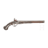 A flintlock pistol, Giovanni Cattaneo in Milan, circa 1700