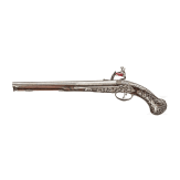 A flintlock pistol, Giovanni Cattaneo in Milan, circa 1700