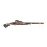 A flintlock pistol, Giovanni Cattaneo in Milan, circa 1700
