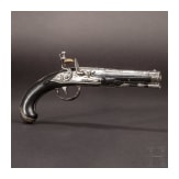 A traveller's flintlock pistol by J.H. Bartholom&auml;us in Zella, ca. 1760