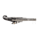 A traveller's flintlock pistol by J.H. Bartholom&auml;us in Zella, ca. 1760
