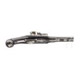 A traveller's flintlock pistol by J.H. Bartholom&auml;us in Zella, ca. 1760