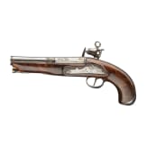 A miquelet pistol by Ignazio Maria Ybarzabal in Eibar, circa 1790