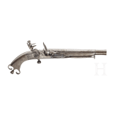 A Scottish all-metal flintlock pistol, circa 1820