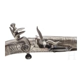 A Scottish all-metal flintlock pistol, circa 1820