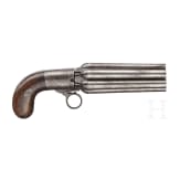 A pepperbox revolver Jose Antonio Vianna in Porto, ca. 1850