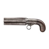 A pepperbox revolver Jose Antonio Vianna in Porto, ca. 1850