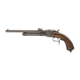 A French Giffard action air pistol, St. Etienne, ca. 1880