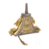 A large, deluxe German musketeer powder flask, circa 1600