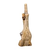 Knochen-Pulverflasche im Stil der Renaissance, Italien, um 1850