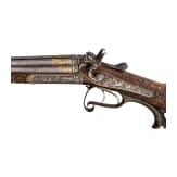 A luxury side-by-side shotgun L. Dieter, Munich, from the estate of Prince Ludwig Ferdinand of Bavaria, late 19th century