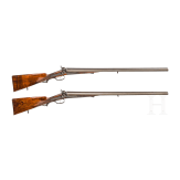 A pair of side-by-side shotguns by Anton Mulacz, Vienna
