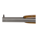 A cased double-barrelled over-and-under rifle by Hambrusch with three extra barrels