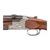 A cased O/U rifle FN Mod. Express with Hertel & Reuss scope and interchangeable O/U rifle barrel with Hertel & Reuss scope